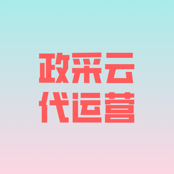 武功政采云代运营
